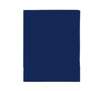 ESSIX Royal Line Set Copripiumino, Percalle, Blu Notte, 200 x 200 cm