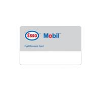ESSO and Mobil Fuel Discount Card 5 EUR Key ITALY