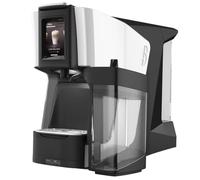 ESSSE CAFFÈ Macchina da caffè S20.Latte per Espresso e Cappuccino - con Display - colore rosso (Bianco)