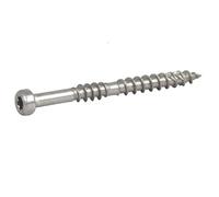 ESSVE ESSDECK MAX - Viti per terrazze, A2, in acciaio inox, 4,8 x 55 mm, antiruggine, autoforanti, TX, 250 pezzi