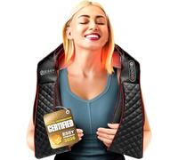 Essy Massaggiatore Cervicale Collo e Spalle Massaggiatore Schiena e Collo Massaggio Cervicale Riscaldante Massaggiatore Shiatsu con Riscaldamento Elettrico