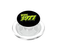 EST. 1977 divertente stile graffiti retrò 1977 compleanno design PopSockets PopGrip per MagSafe