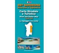 Est Sardegna nuorese e ogliastra. Carta stradale e turistica. Le spiagge e la costa 1:200.000