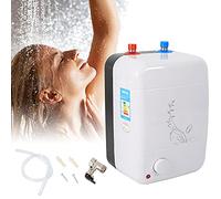 Estabeter Caldaia per acqua calda da 1500 W, 8 litri, piccolo dispositivo elettrico, resistente alla pressione, 23 x 21 x 36 cm