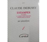ESTAMPES pagodes la soiree dans grenade jardins sous la pluie DEBUSSY per pianoforte