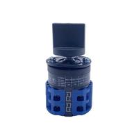 ESTAOUAK 20A Cam Switch Screw Mounting Type Three Positions 1-6 Layers Silver Changeover Rotary Selector LW26-20 LW28 YMW26(1P 4Terminals)