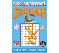 Estate al mare - Parole Intrecciate: Passatempo senza schermo per relax e concentrazione