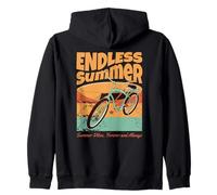 Estate - Backprint: Endless Summer Felpa con Cappuccio