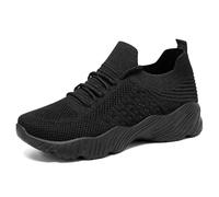 Estate Bianche Sneakers Ortopediche Estive Donna in Tela Traspirante, Suola Morbida e Leggera, per Spiaggia e Città, Taglie Large, Bianco e Beige