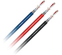 Estate Cable 200-0102 - Cavo microfono da 5 m, 2 x 0,25 mm² SC-SOURCE MKII con schermatura al 100% OFC highflex cavo Ø 6,50 mm, colore blu