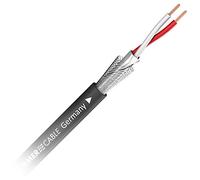 Estate Cable SC Goblin OFC 2 x 0,14 mm² Cavo patch schermato per microfono, al metro (nero) - 200 - 0351