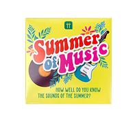 Estate di musica gioco a quiz | Scatola regalo di divertenti domande e risposte a quiz, regali per amici, famiglia, riempitivo di calze, viaggi, festa dopo cena