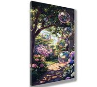 Estate Dipingere con i Numeri Adulti 100 x 200 cm Tela, Dipingere con i Numeri Paesaggio Motivo Design, Hobby Creativi Adulti Kit di Pittura Acrilica Fai-da-Te, Home Room Decor, Regalo Creativo, 925-W