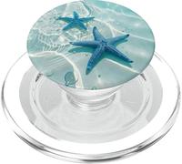 Estate Estetica Stella Marina Spiaggia Blu Costiera PopSockets PopGrip per MagSafe