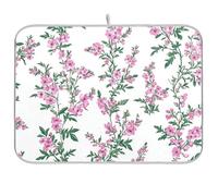 Estate Fiori Cucina Mat Contatore Stendibiancheria Panno Jumbo Piatto Stuoia di asciugatura 18 x 24