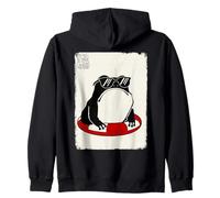 Estate Grumpy Frog Divertente Kawaii Giapponese Felpa con Cappuccio