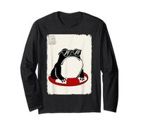 Estate Grumpy Frog Divertente Kawaii Giapponese Maglia a Manica