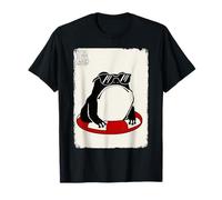 Estate Grumpy Frog Divertente Kawaii Giapponese Maglietta