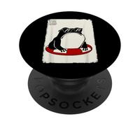 Estate Grumpy Frog Divertente Kawaii Giapponese PopSockets PopGrip Adesivo