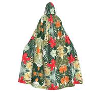 Estate Hawaiian Stampato Mantello Con Cappuccio Mantello Mantello Strega Vampiri Tristo Mietitore Diavolo Per Ragazzo Ragazza Cosplay Costume
