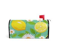 Estate Limone Margherita Fiore Decorativo mailbox avvolge per il giorno commemorativo divertimento halloween mailbox copre magnetico formato standard Caja de correos