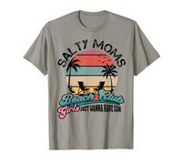 Estate Mamme salate Beach Club Voglia di Sole Girls Trip Maglietta