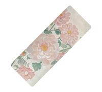 Estate Rosa Pittura A Olio Fiori stampati non tossico yoga mat chimico libero gomma naturale antiscivolo, con Yoga bag tapete para ejercicio 71x26 pollici per palestra
