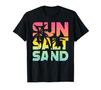 Estate, Sole, Spiaggia, Mare. Sabbia di Sale Solare Maglietta