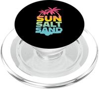 Estate, Sole, Spiaggia, Mare. Sabbia Di Sale Solare PopSockets PopGrip per MagSafe