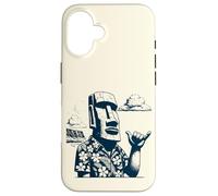 Estate Vacanza - Swag Moai Surfer Custodia per iPhone 16