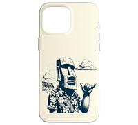 Estate Vacanza - Swag Moai Surfer Custodia per iPhone 16 Pro Max