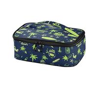 Estate Verde Blu Elementi Decorativi Borse Pranzo Isolate Borse Lavoro Lunchbox per Gli Uomini per Picnic loncheras para ninas oscuras