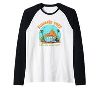 Estate Vibes Godetevi le notti calde Maglia con Maniche Raglan