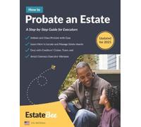 Estatebee How to Probate an Estate (Tascabile) Updated 2025 U.S. Edition