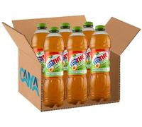 Estathé Pesca ZERO The Freddo con Vero Infuso di Foglie di The e Succo di Pesca Zero Zuccheri con Stevia, Senza Glutine (Gluten Free) 1,5 L [BOX da 6 Bottiglie]