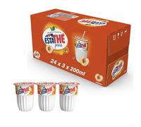 Estathé Pesca - The Freddo con Vero Infuso di Foglie di The e Succo di Pesca, Bevanda Analcolica Senza Glutine, 72 Bicchierini da 200 ml