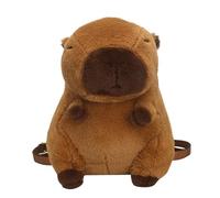 ESTCNK Borsa a tracolla con imbottitura di peluche Zaino con animali Capibara per donne e ragazze, come descrizione dettagliata, Come descrizione dettagliata