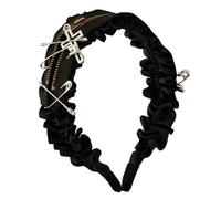 ESTCNK Cerchietto per capelli, unisex, stile gotico, punk, con rivetti, per concerti rock
