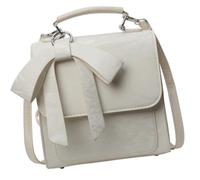 ESTCNK Elegante borsa a tracolla da donna con fiocco, versatile borsa a tracolla in pelle PU, borsa a tracolla casual per uso quotidiano e viaggi, Bianco