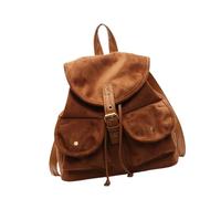 ESTCNK Elegante zaino da scuola spazioso zaino in pelle con tracolla regolabile zaino da viaggio per varie occasioni, Bn
