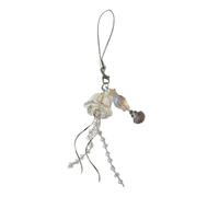 ESTCNK Medusa a forma di cordino per telefono decorazione zaino catena antilost realistico meduse accessorio acrilico texture