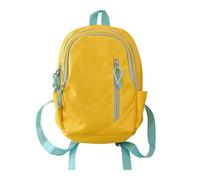 ESTCNK Zaino da scuola per donna ragazza grande capacità a contrasto colore zaino per uso quotidiano, giallo, Giallo