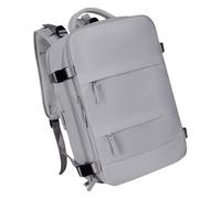 ESTCNK Zaino per computer portatile Zaino da viaggio Zaino da escursionismo Zaino per la scuola Zaino, Grigio, Grigio