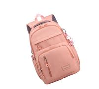 ESTCNK Zaino per la scuola media con ampio spazio, zaino ergonomico, zaino estetico per libri e forniture, Arancione