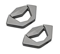 ESTDKMNOS al bordo dell'armadio della cucina nascosta, Edge Finger Pull In lega di zinco, confezione da 2, multicolore, distanza dei fori 52 mm(E)