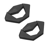ESTDKMNOS al bordo dell'armadio della cucina nascosta, Edge Finger Pull In lega di zinco, confezione da 2, multicolore, distanza dei fori 52 mm(D)