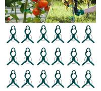 ESTDKMNOS Le Piante supportano Il Clip della vigna, Clip di Supporto for Piante 200 Pezzi, plastica, Multicolore, rampicante for pomodori St Trellis Vine(A# Small)