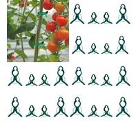 ESTDKMNOS Le Piante supportano Il Clip della vigna, Clip di Supporto for Piante 200 Pezzi, plastica, Multicolore, rampicante for pomodori St Trellis Vine(B# S+l)