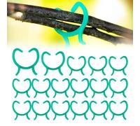 ESTDKMNOS Le Piante supportano Il Clip della vigna, Clip for Piante in plastica da 100 Pezzi for rampicanti e di Pomodoro Varie Dimensioni(Butterfly-Medium)
