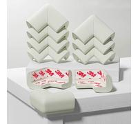ESTDKMNOS Protezione degli Angoli dei mobili, Proteggi Angoli E Bordi Autoadesivi A Forma di L Multicolor 10 20 Pz for Mobile da Scrivania(White,20pcs)